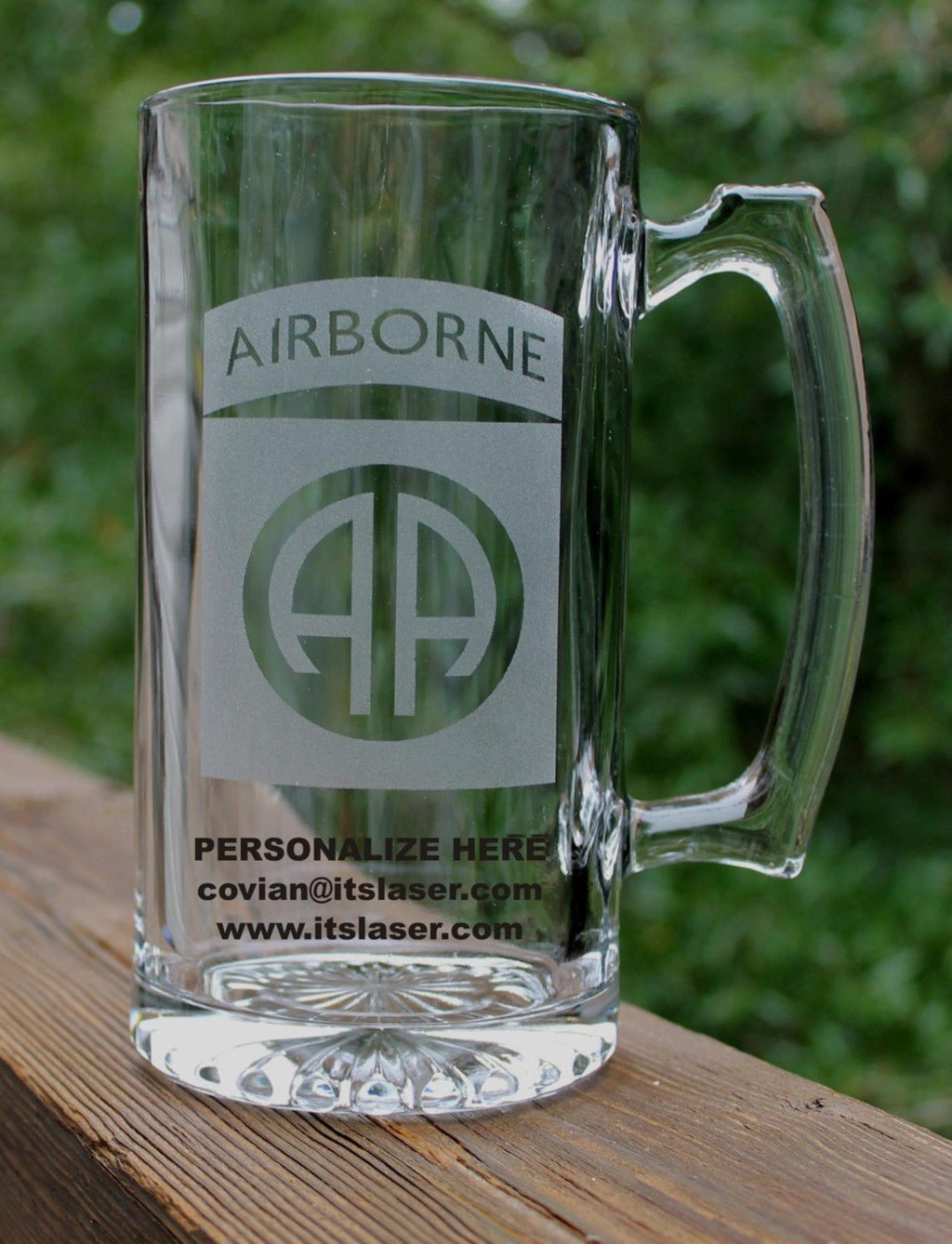 US ARMY 82ND Airborne Division Beer Mug