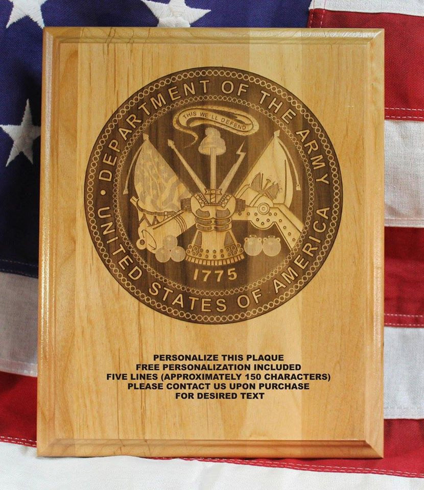 US Army Seal Plaque