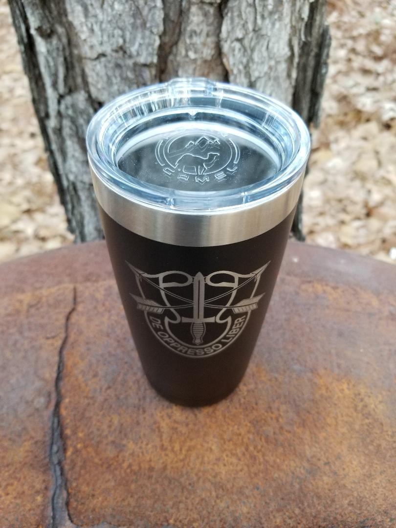 YETI Rambler Travel Mug Custom Engraving